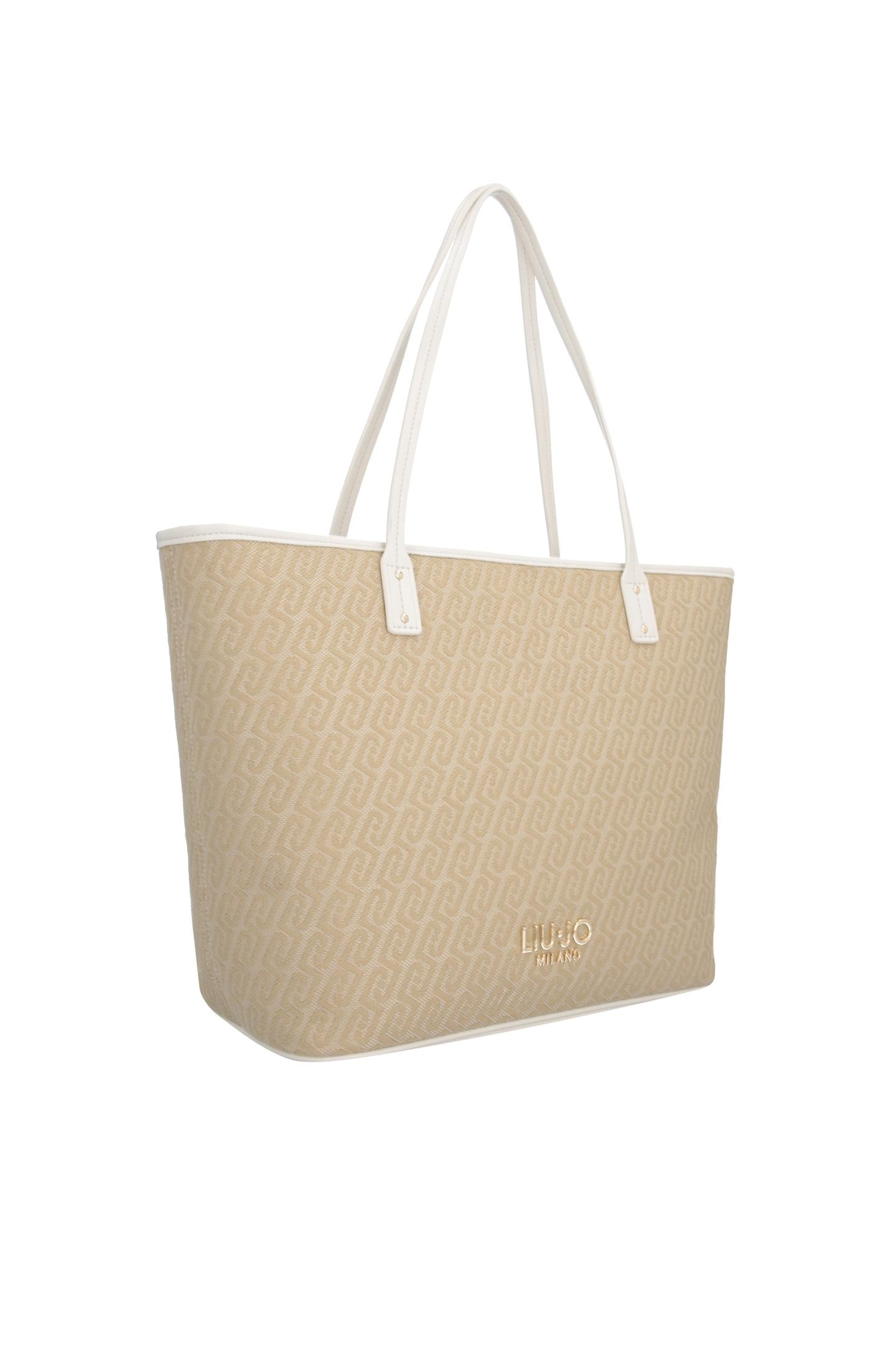 Borsa shopper Liu Jo da donna elegante e spaziosa con doppi manici Beige TU | Giò Fashion