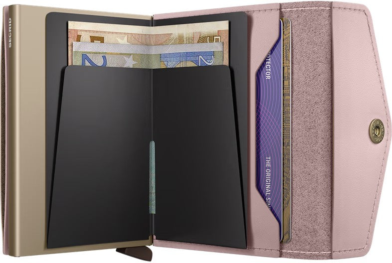 Portafoglio Secrid Miniwallet EOr Ballet compatto con protezione RFID Rosa TU | Giò Fashion
