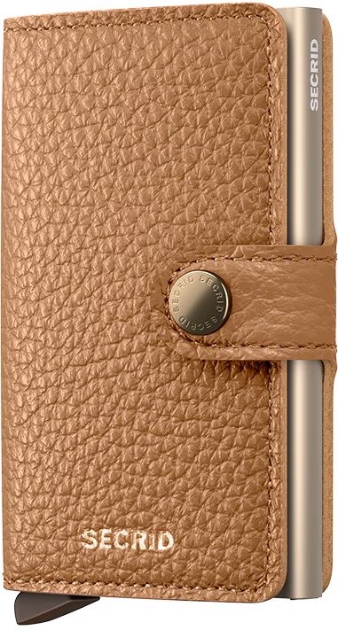 Secrid Miniwallet portafoglio compatto in pelle con protezione RFID Marrone TU | Giò Fashion