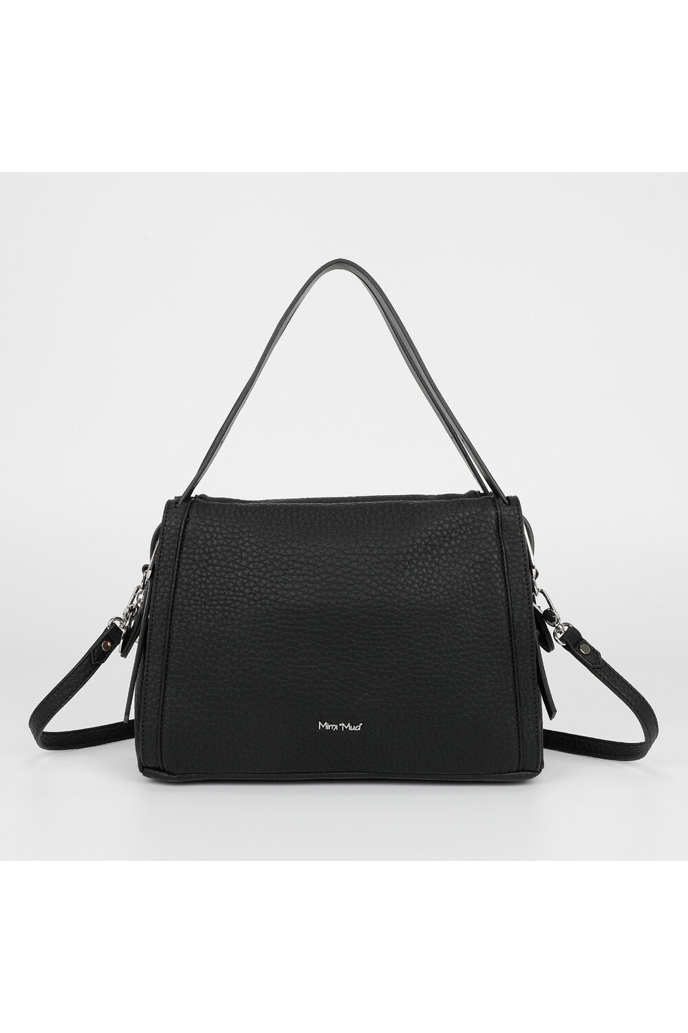 Mimi Mua borsa a mano con tracolla regolabile NERO TU | Giò Fashion