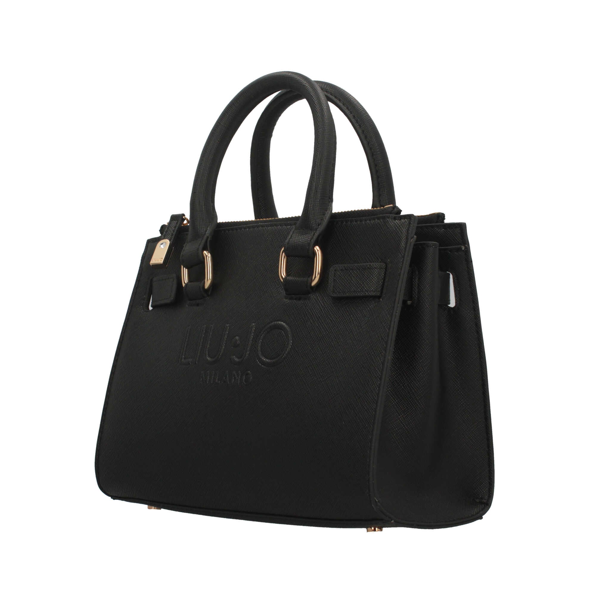 Borsa Donna Liu Jo con Logo in Rilievo e Design Moderno Nero TU | Giò Fashion