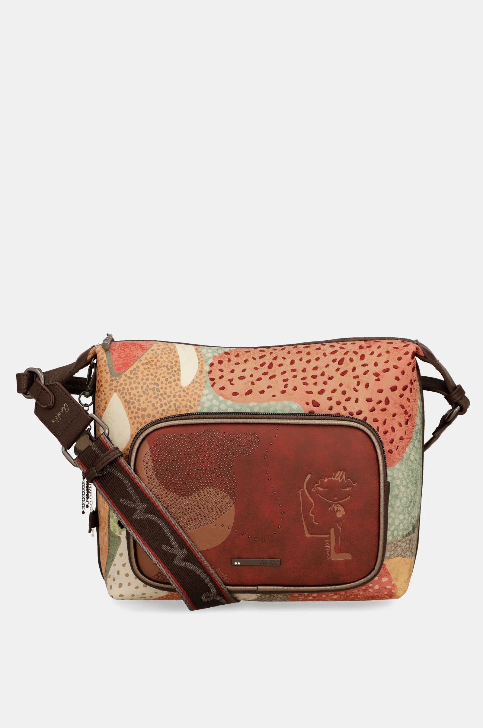 Borsa a Tracolla Grande Donna Anekke con Tasche