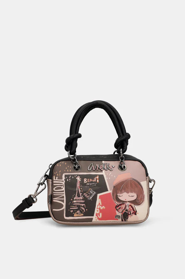 Borsa a mano Anekke Paris con tracolla NERO TU | Giò Fashion