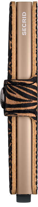 Secrid Miniwallet portafoglio compatto con protezione RFID e meccanismo a scatto Beige TU | Giò Fashion