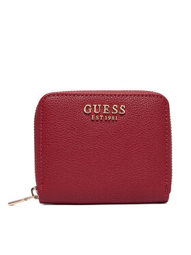 Portafoglio Guess da donna compatto con zip Rosso TU | Giò Fashion