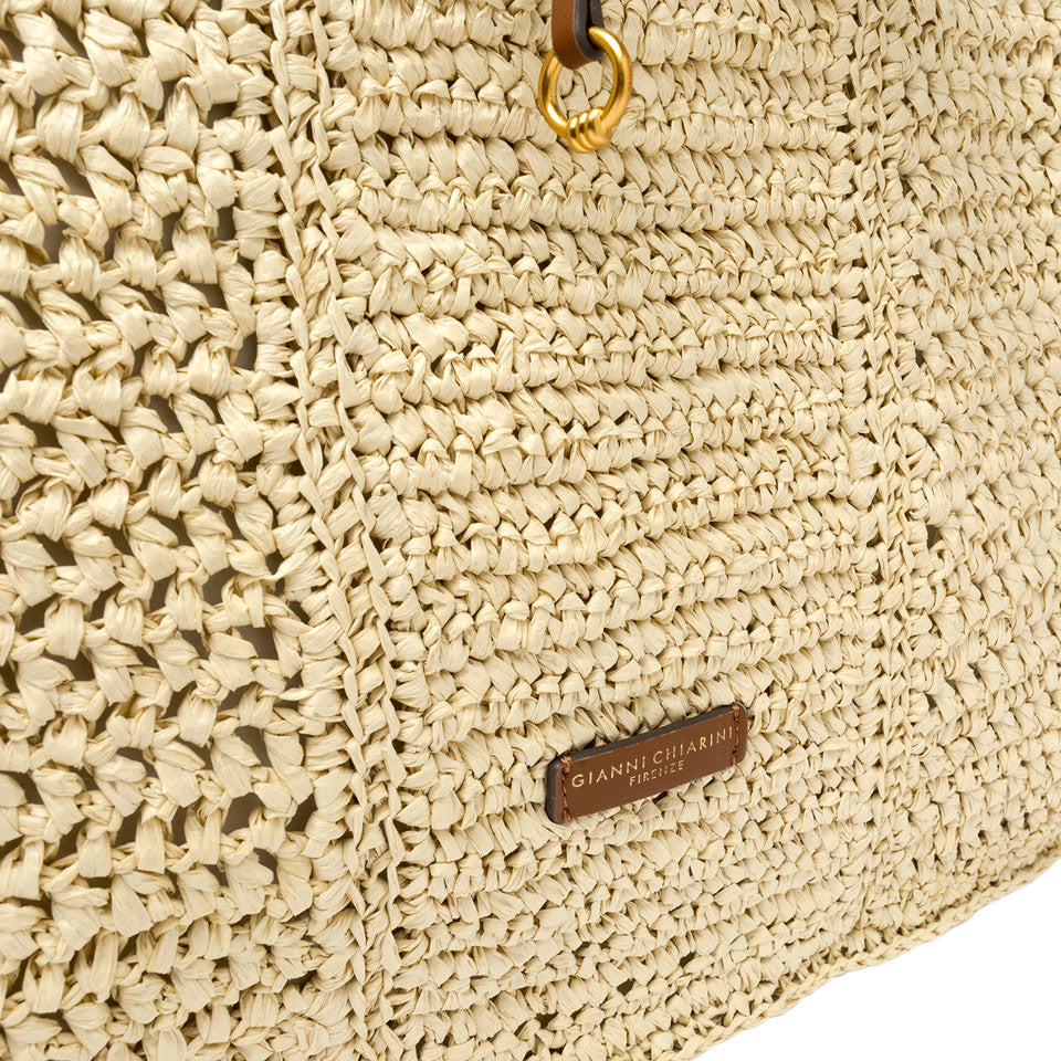 Borsa Shopper Gianni Chiarini Nefeli in crochet extra large