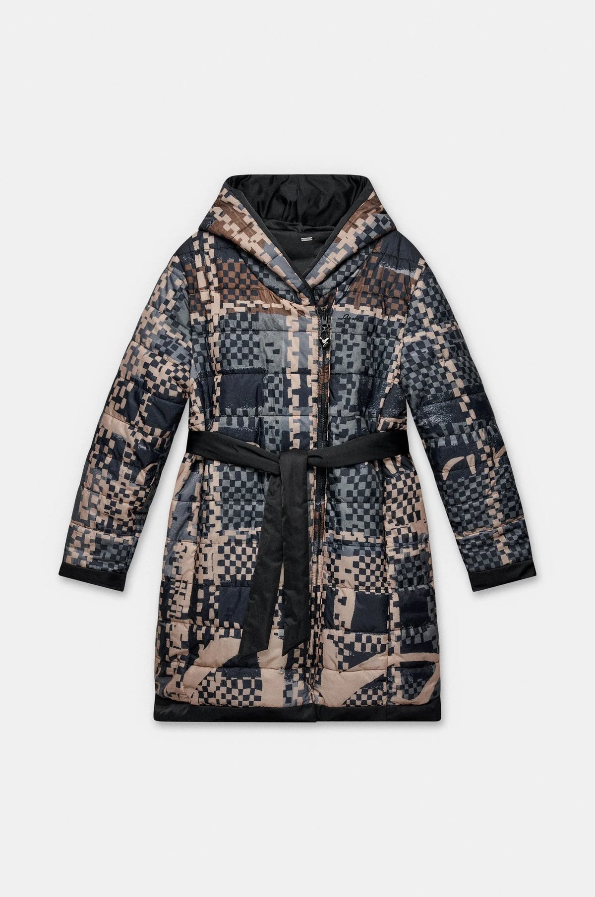 Cappotto Donna Anekke Reversibile con Cappuccio