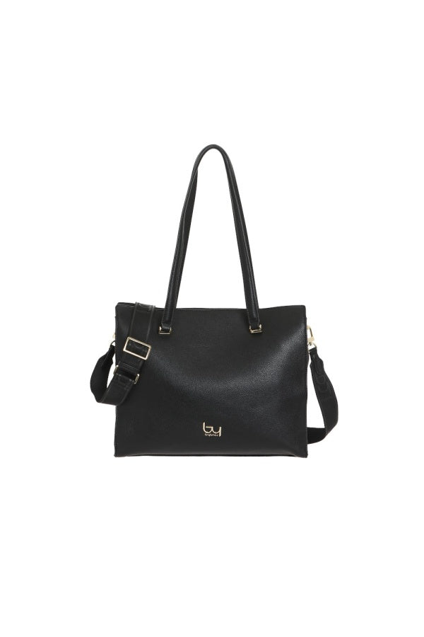 Borsa a spalla By Byblos con tracolla regolabile in ecopelle NERO TU | Giò Fashion
