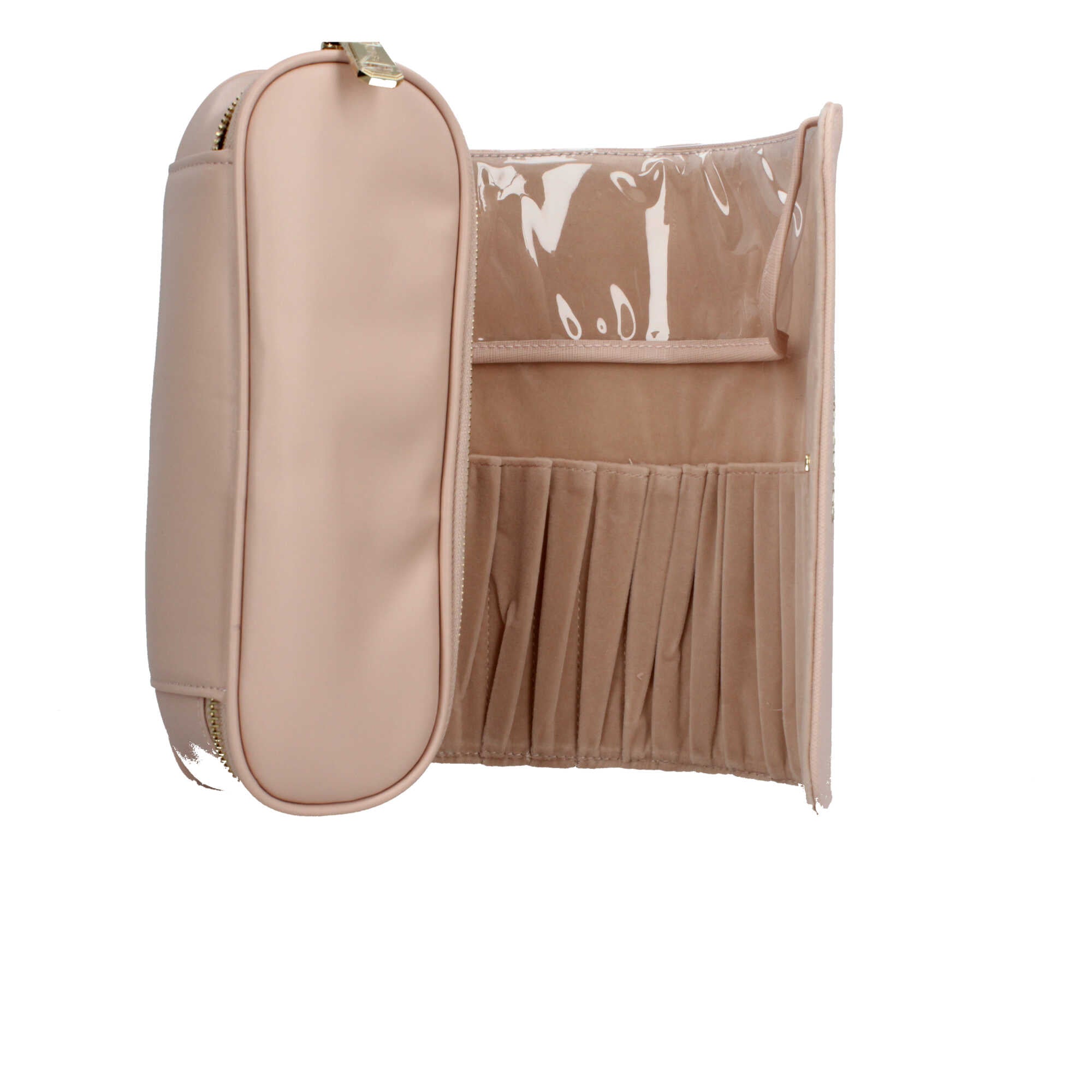 Portagioielli valentino con chiusura zip Rosa TU | Giò Fashion