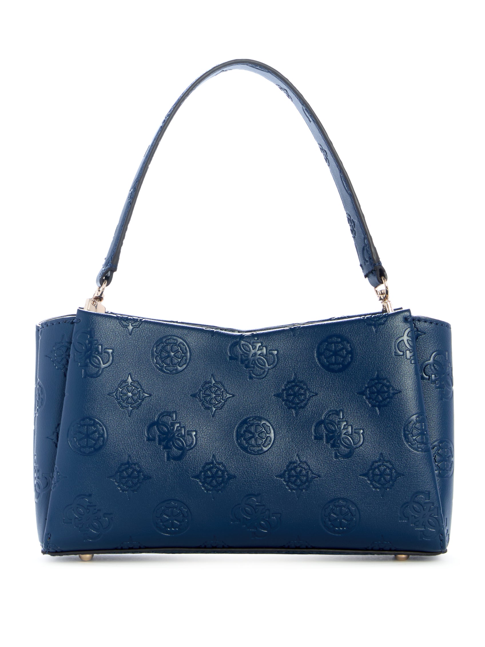 Borsa a mano Guess con logo in rilievo BLU TU | Giò Fashion