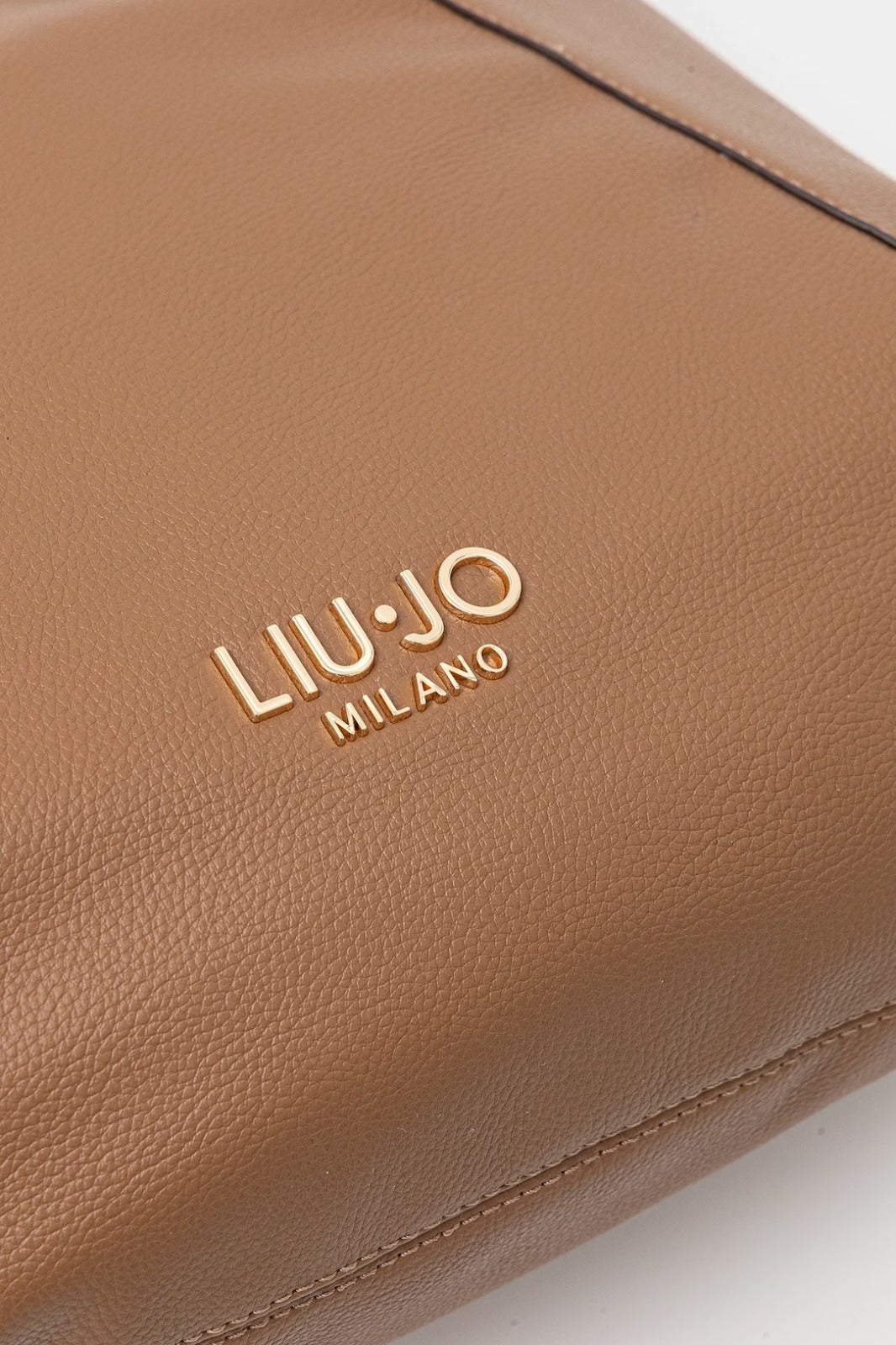 Borsa a spalla Liu Jo elegante con manico impreziosito Marrone TU | Giò Fashion