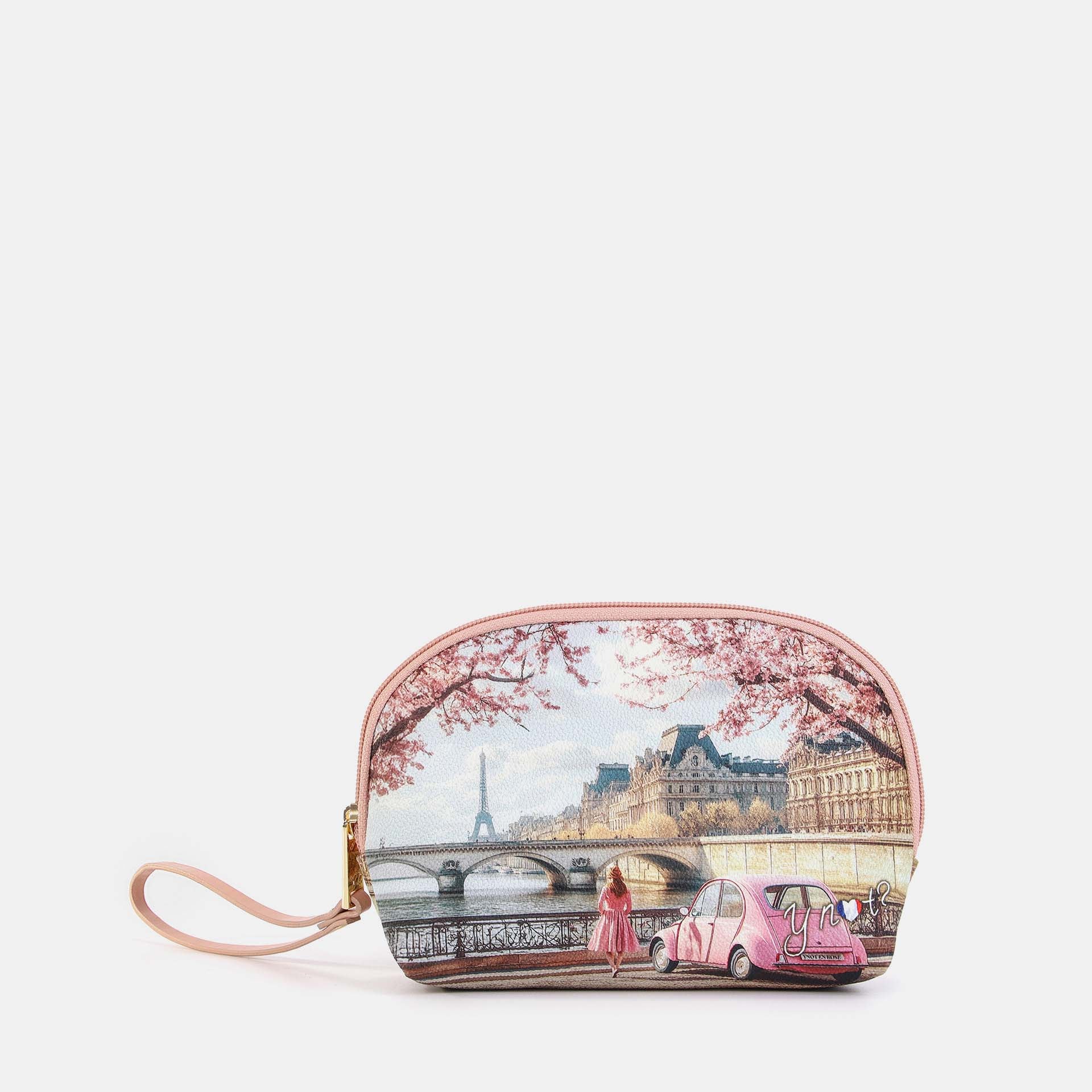 Y-Not Beauty Case Grande YesBag Paris en Rose TU | Giò Fashion