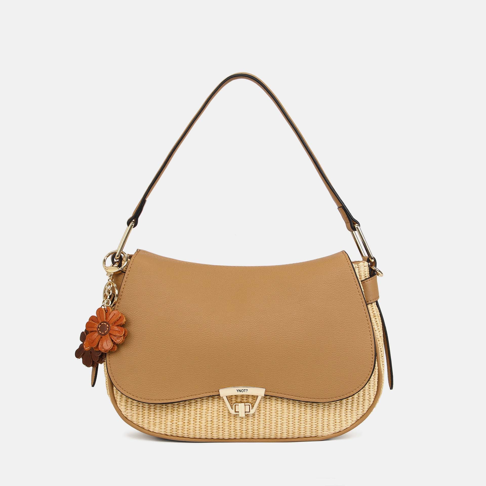 Y-Not Borsa Flap Grande Malindi Sabbia TU | Giò Fashion