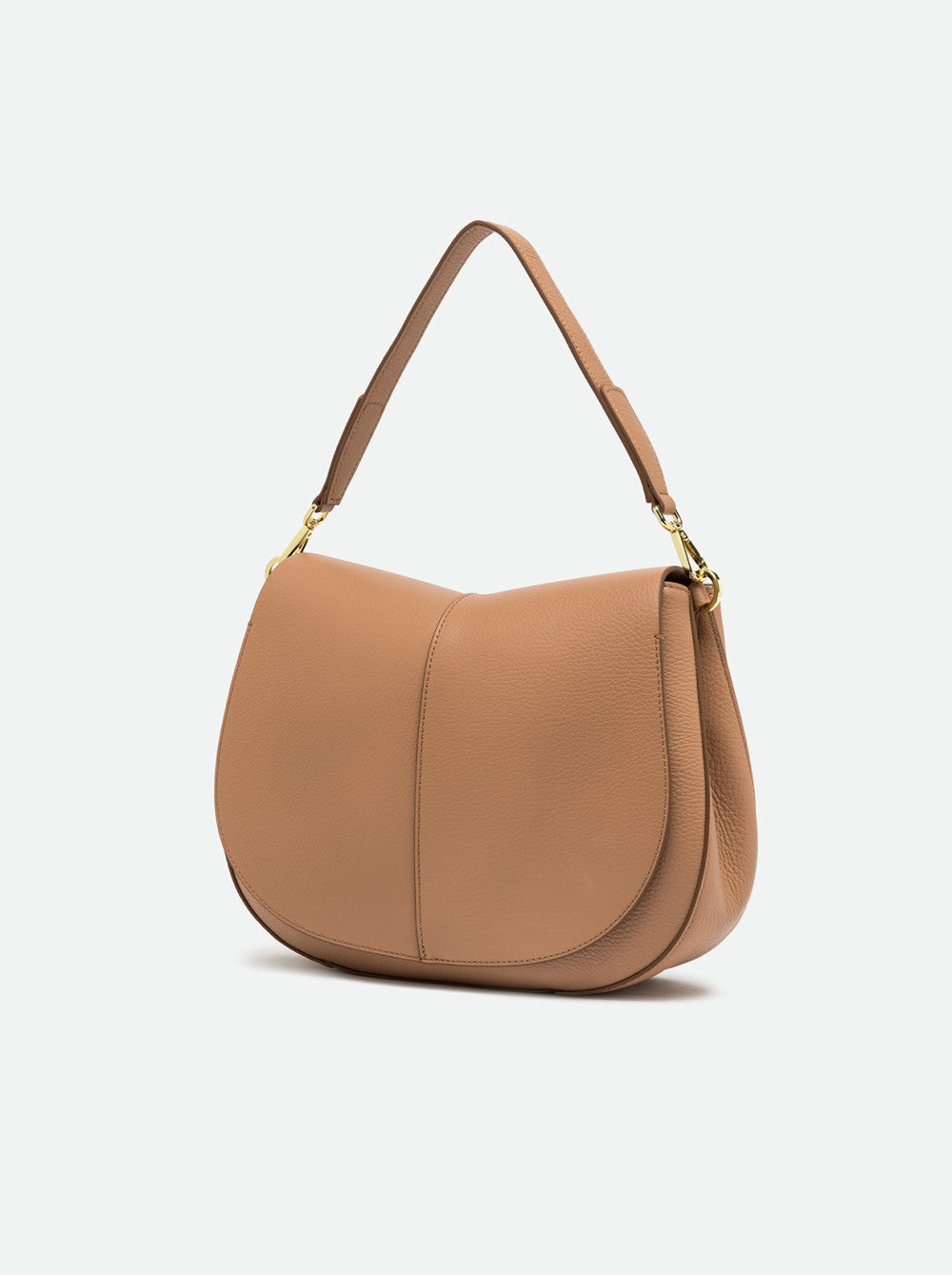 Borsa a spalla Gianni Chiarini Helena Round in pelle con doppia portabilità