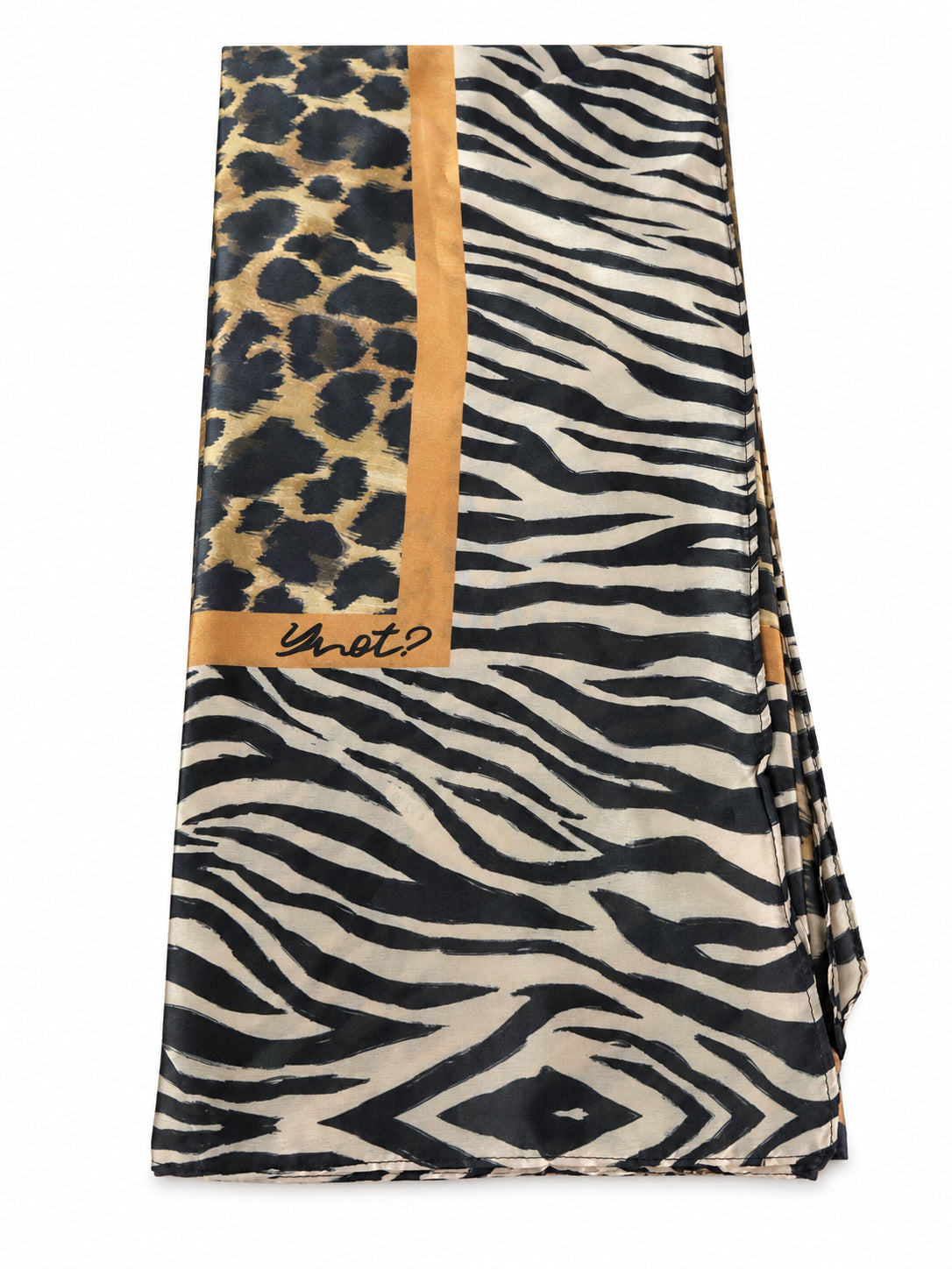 Foulard Donna con Stampa Animalier Mix