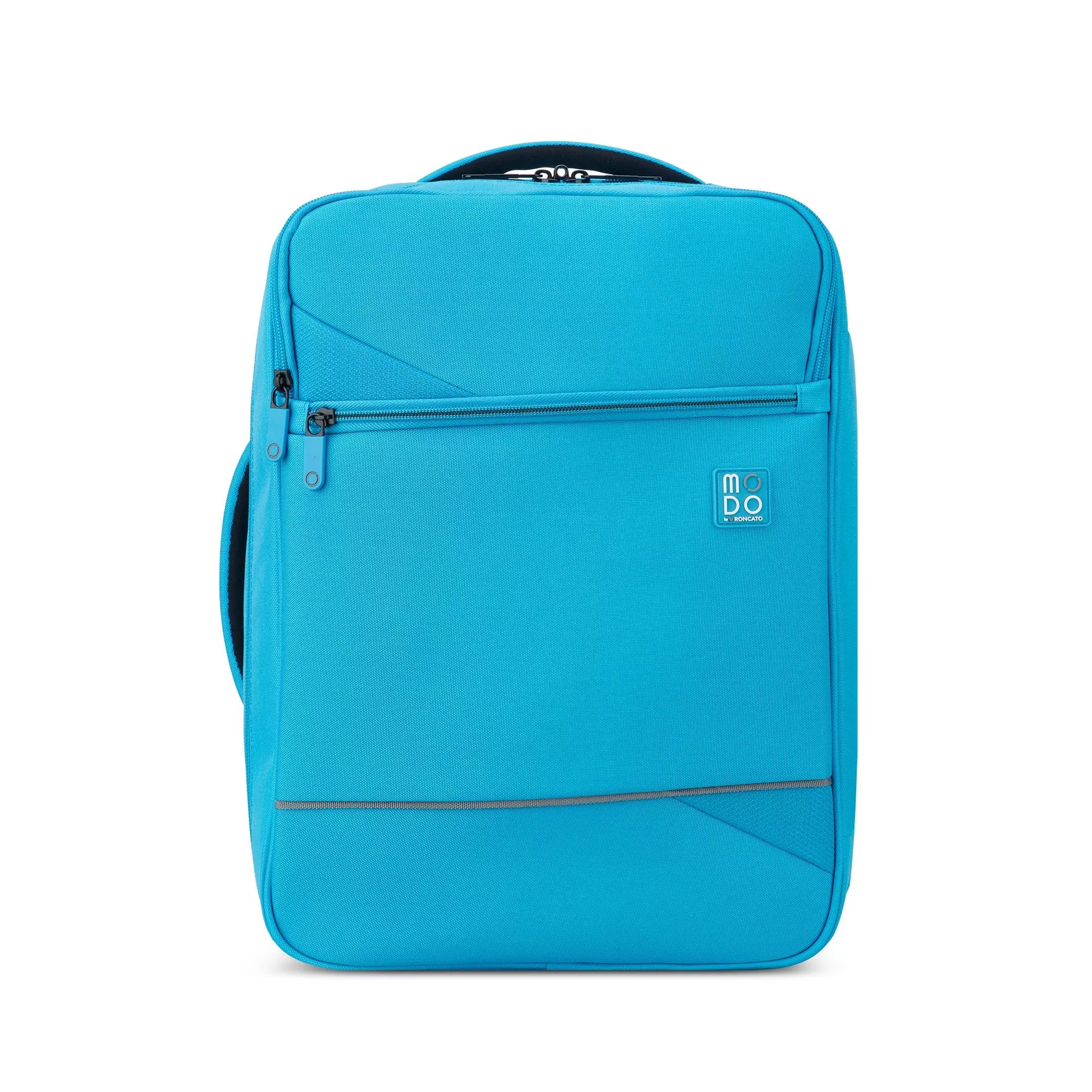 Modo by Roncato Zaino Cabina Porta PC Multitasche da Viaggio 40x30x20 AZZURRO TU | Giò Fashion