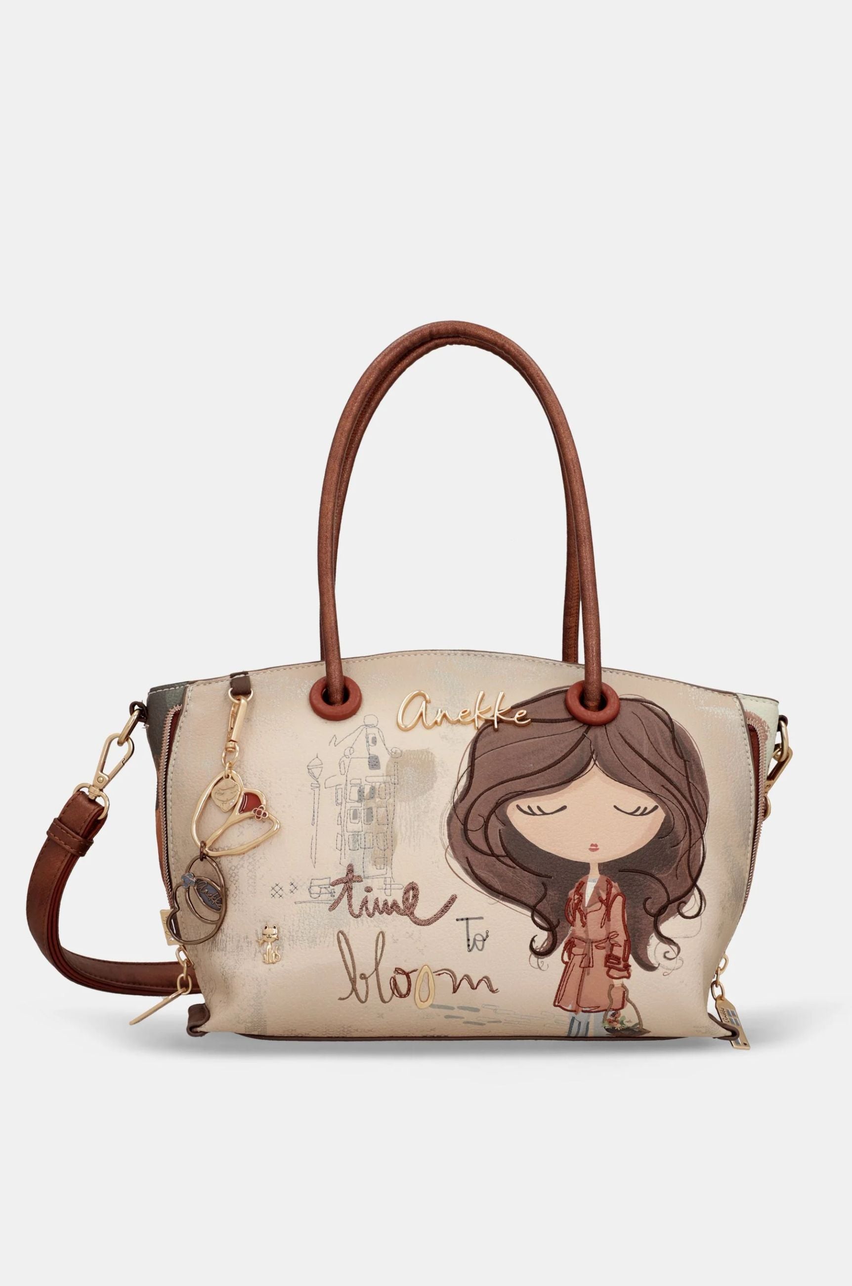 Borsa Donna Anekke Tulip con Manico Corto e Tracolla