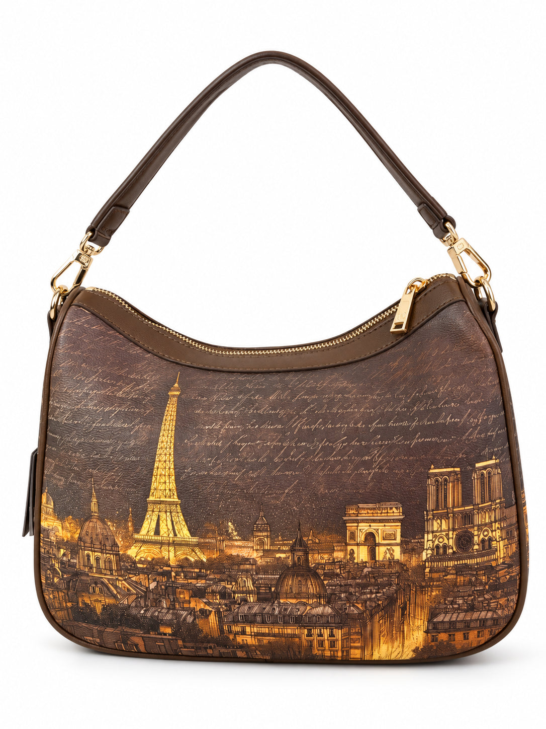 Borsa a Spalla Donna Ynot? con Stampa Paris
