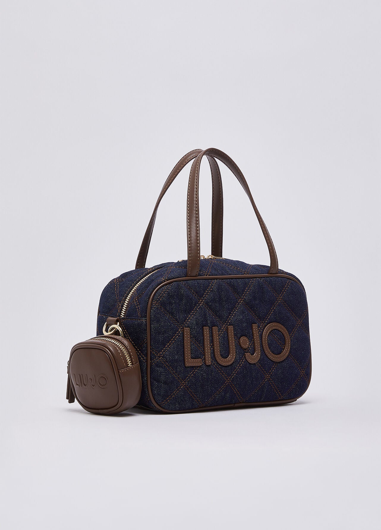 Liu Jo Borsa a Tracolla Donna in Denim con Charm