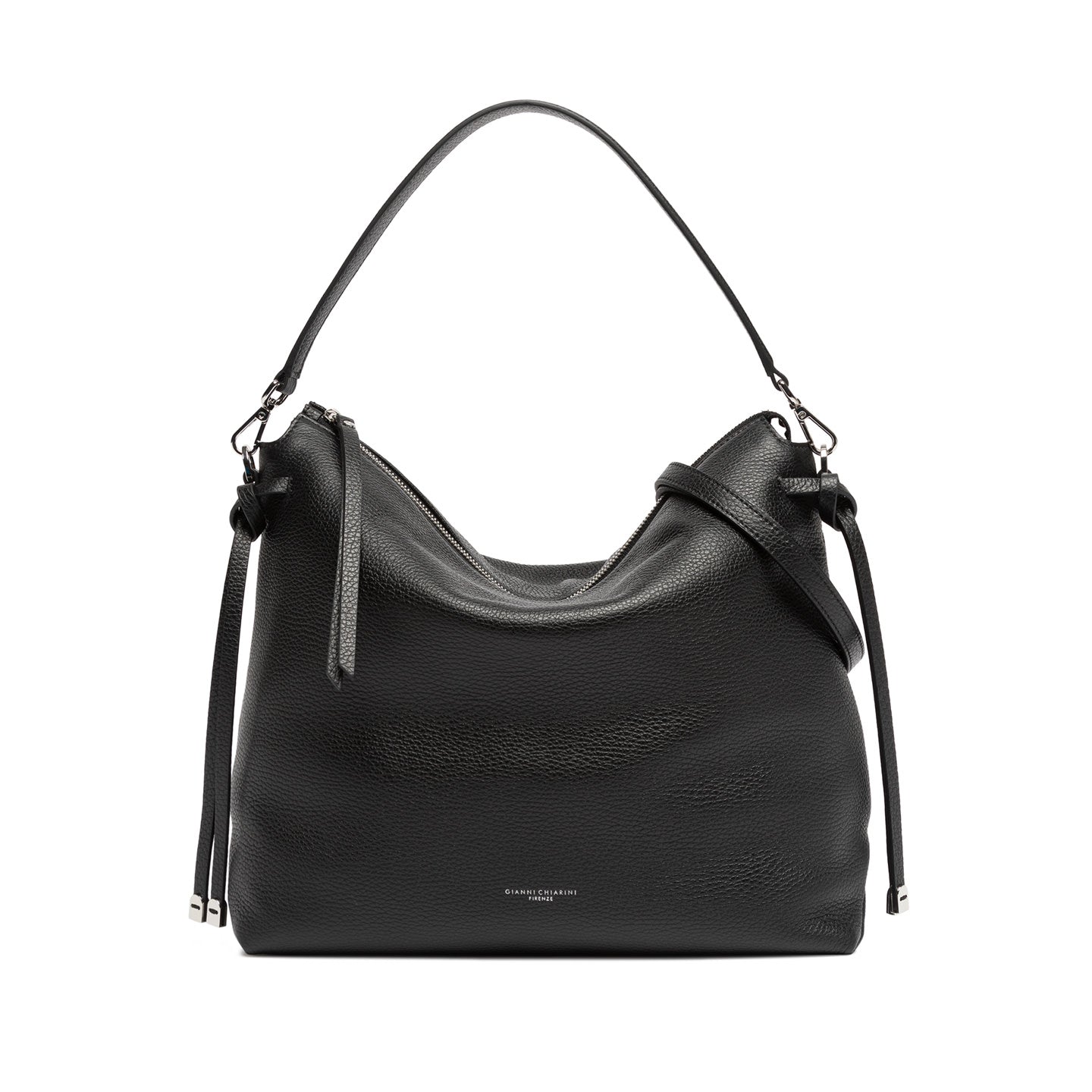 Borsa a spalla Gianni Chiarini in pelle Nero TU | Giò Fashion
