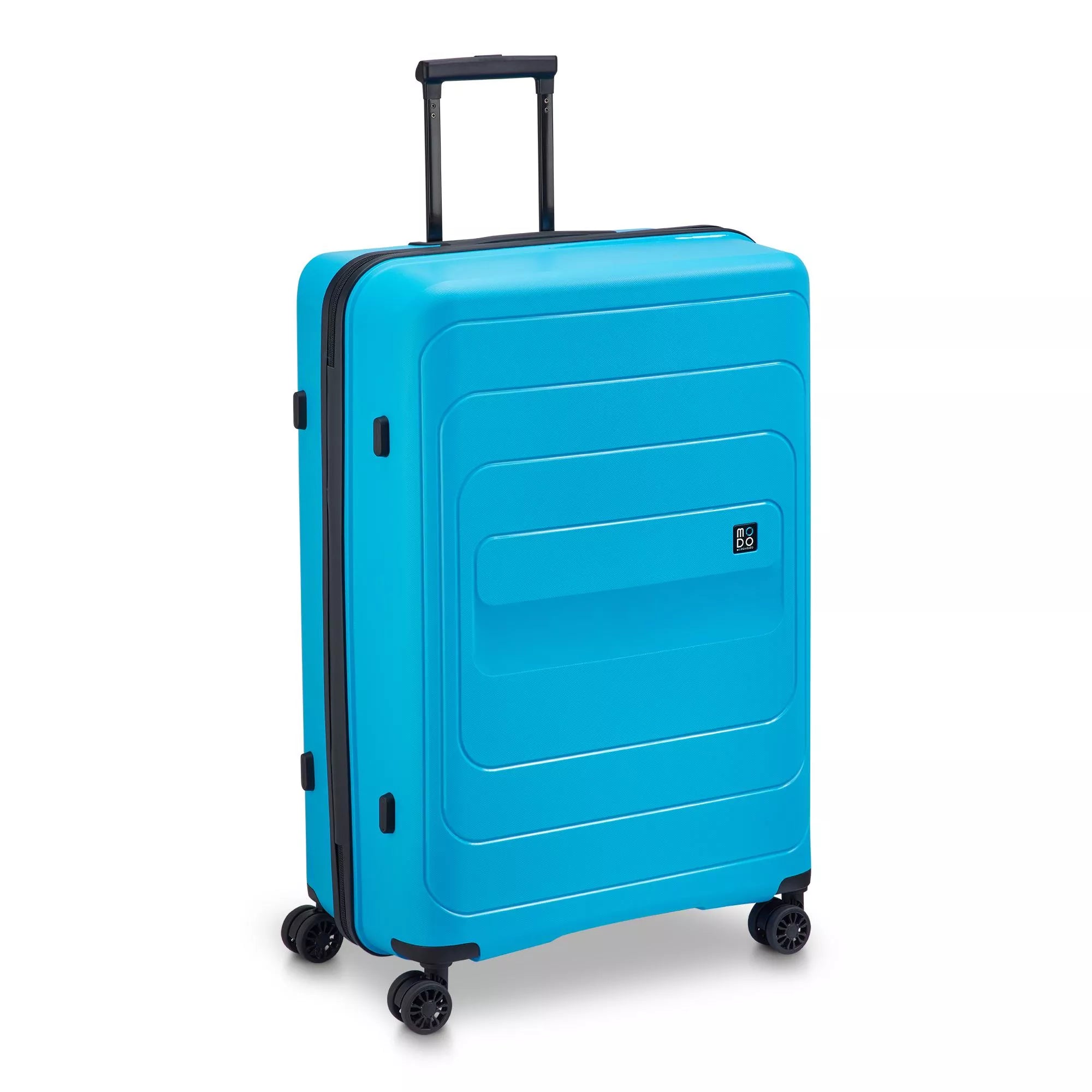 Modo by Roncato Trolley Grande Rigido 4 Ruote da Viaggio 76x49,5x28,5 AZZURRO TU | Giò Fashion