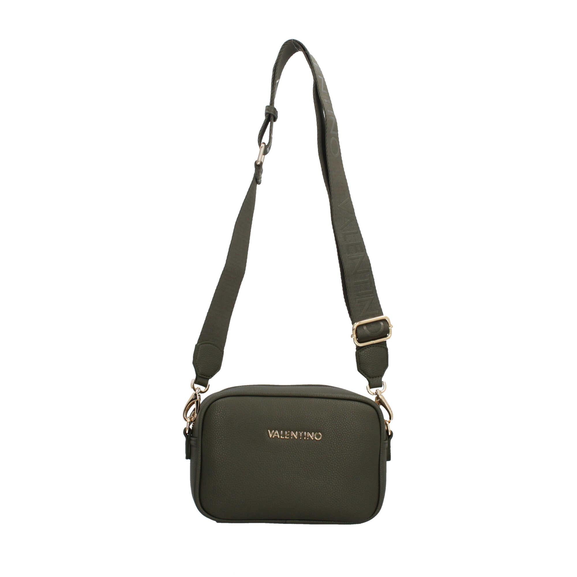 Borsa a tracolla Valentino con logo frontale e design compatto MILITARE TU | Giò Fashion