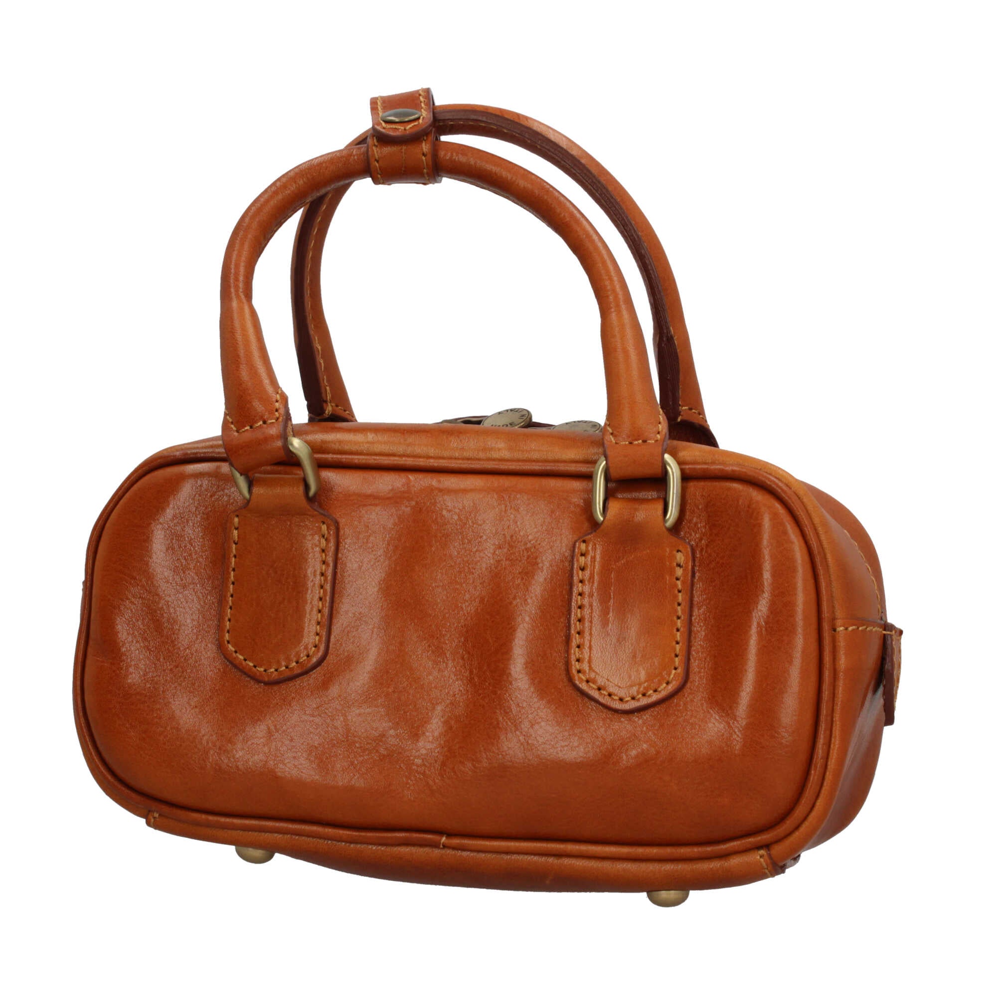 Borsa a mano in vera pelle artigianale Made in Italy