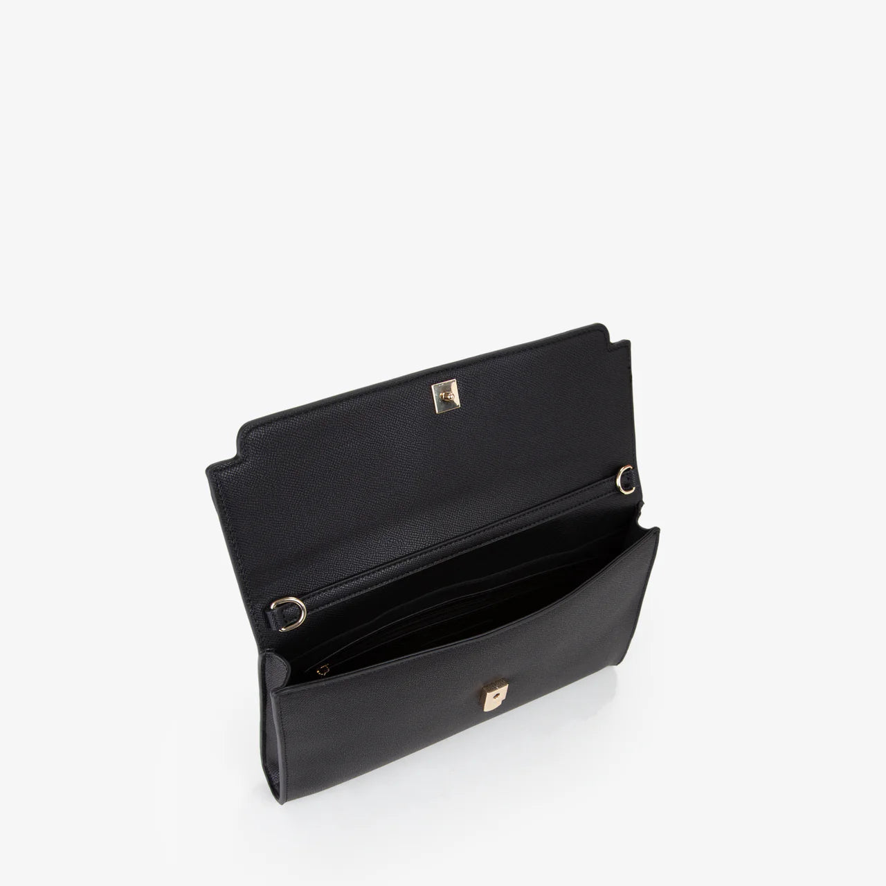 Valentino clutch donna elegante con chiusura a patta Nero TU | Giò Fashion