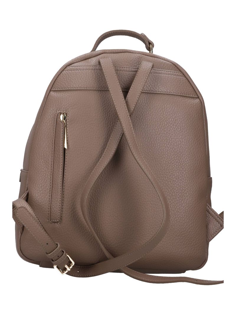 Zaino Byblos donna in ecopelle con zip superiore e dettagli metallici eleganti