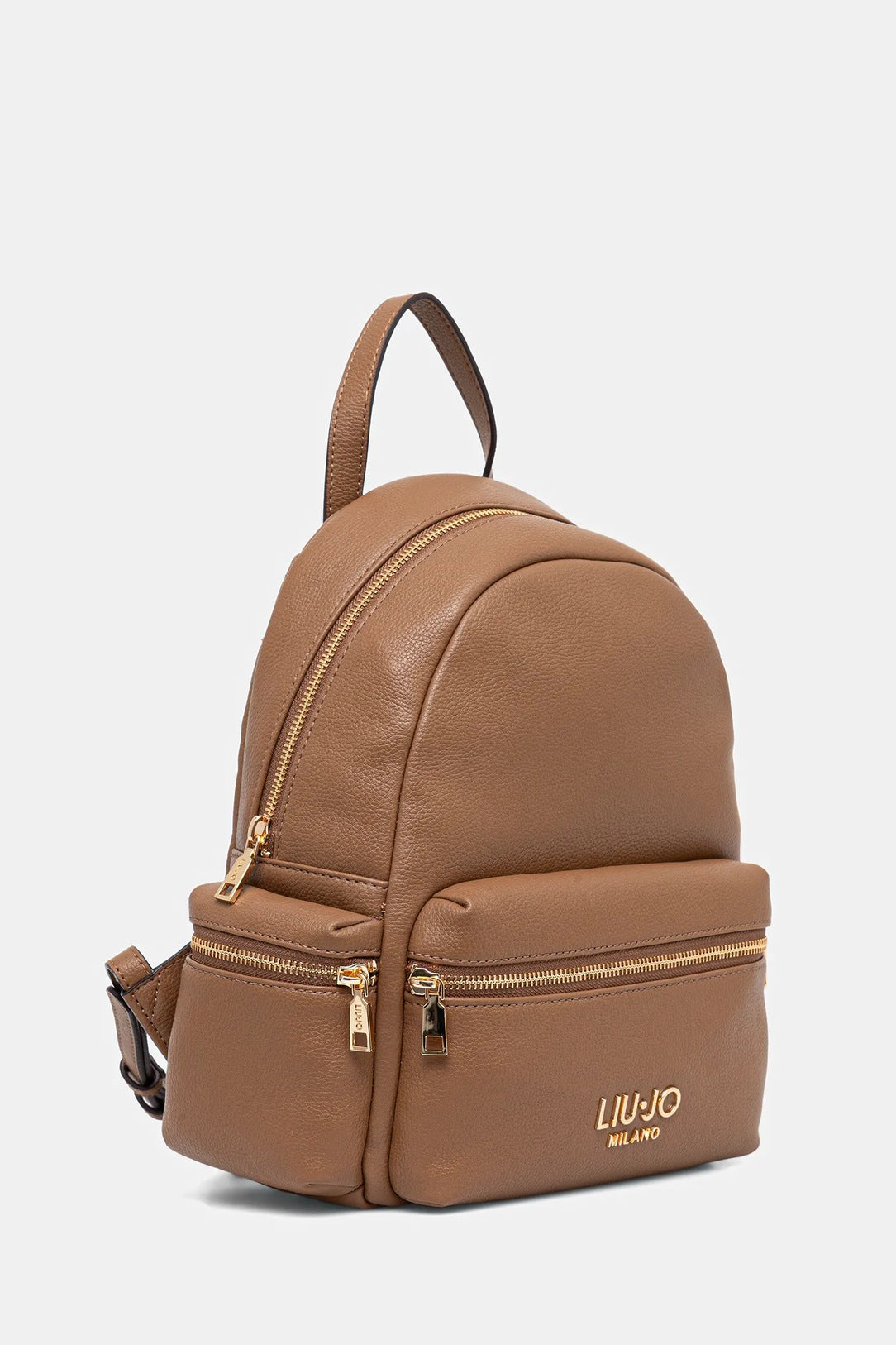 Zaino Liu Jo con tasche e logo frontale Marrone TU | Giò Fashion
