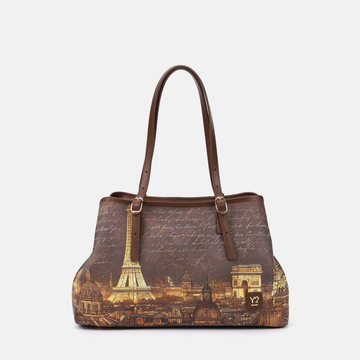 Ynot? Yes Bag Borsa Tote Grande Donna con Tracolla