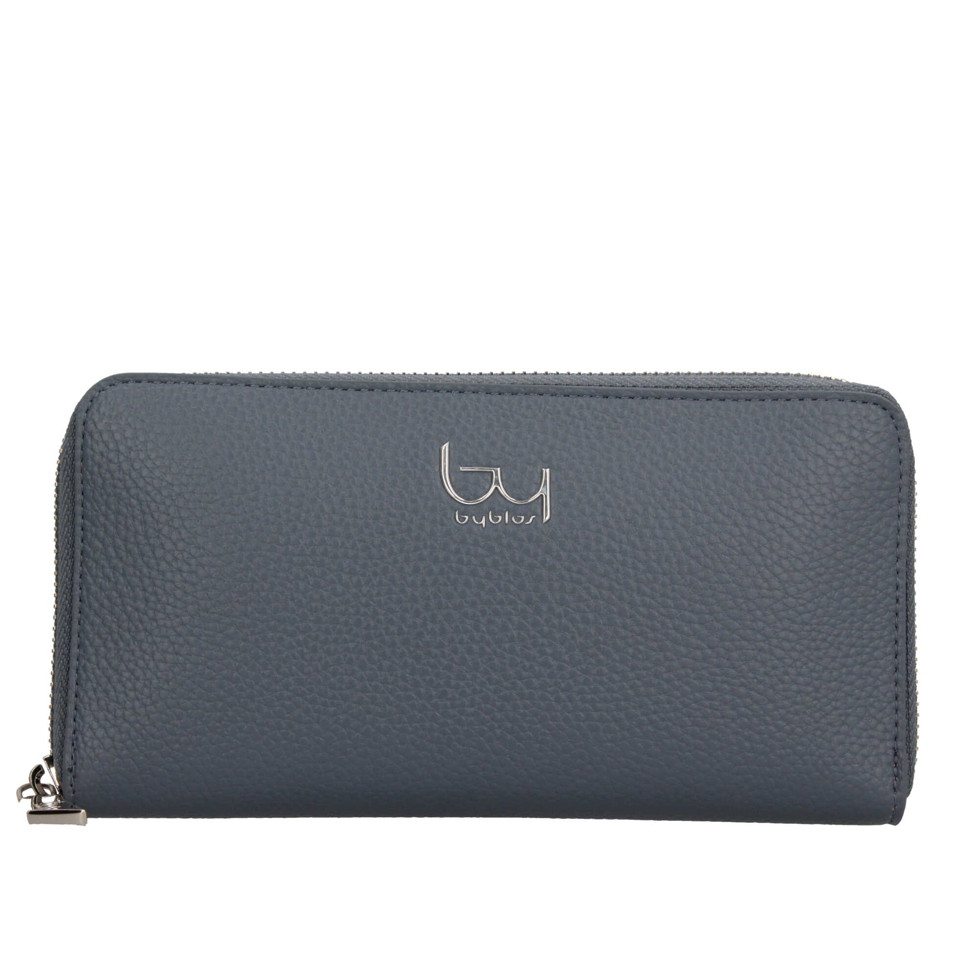 Portafoglio in Ecopelle con Chiusura Zip By Byblos BLU TU | Giò Fashion