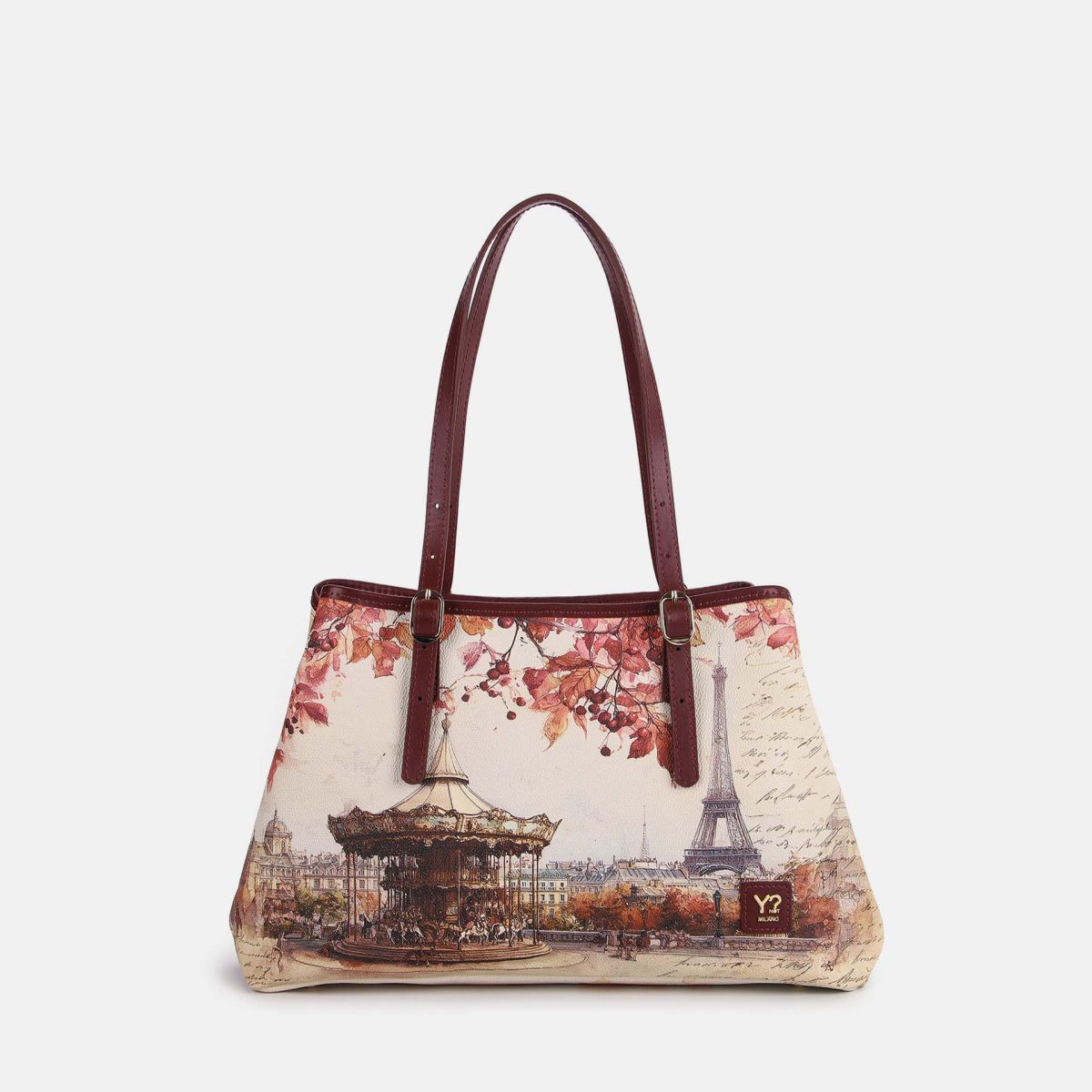 Ynot? Yes Bag Borsa Tote Grande Donna con Tracolla