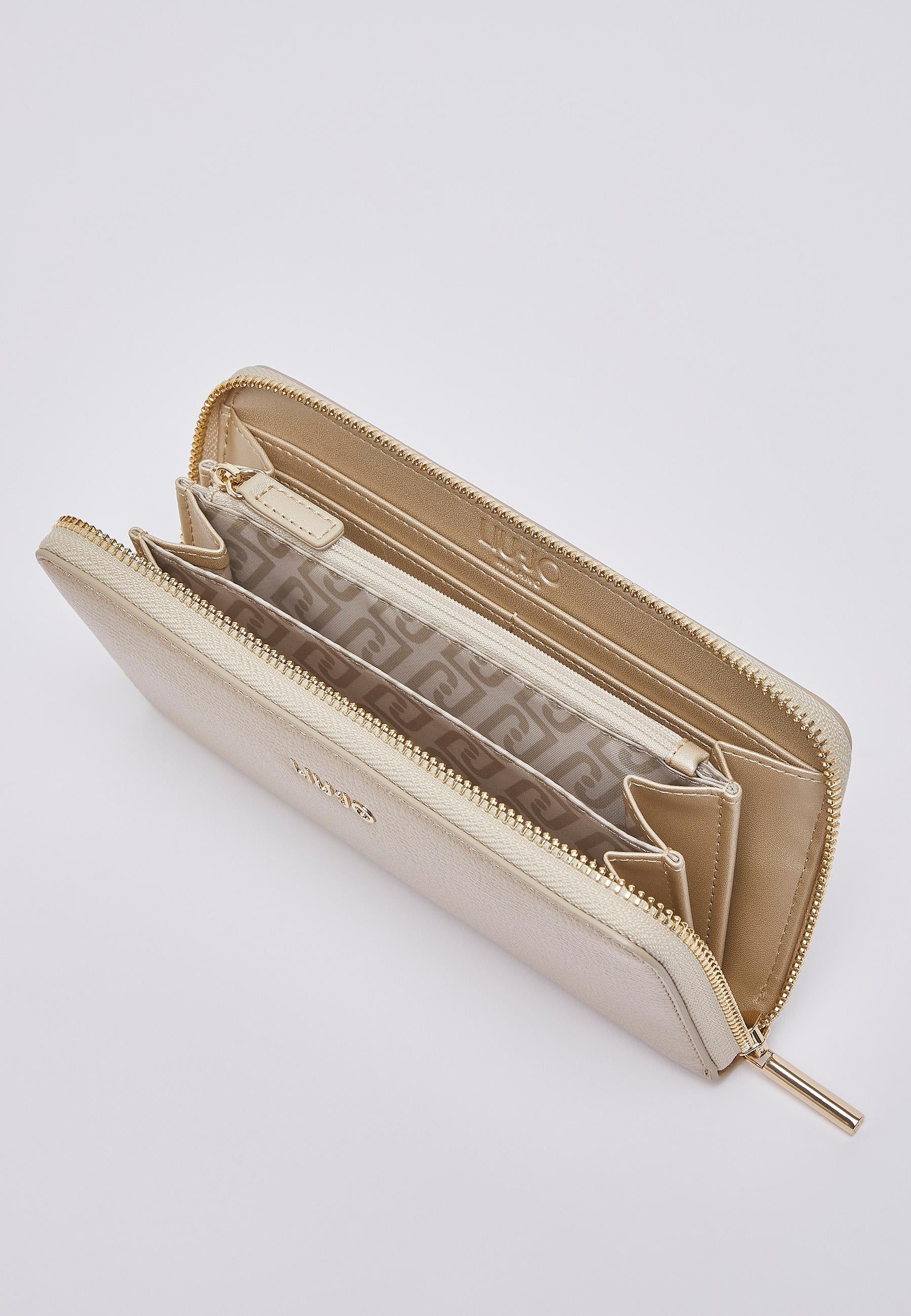 Liu Jo Portafoglio Grande Donna Zip Around Monogram