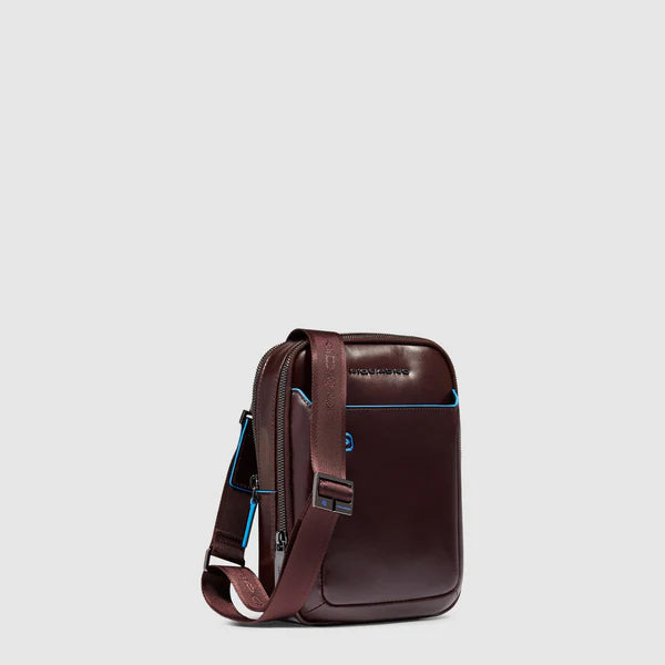 Piquadro borsello compatto porta smartphone con tasca frontale MOGANO TU | Giò Fashion