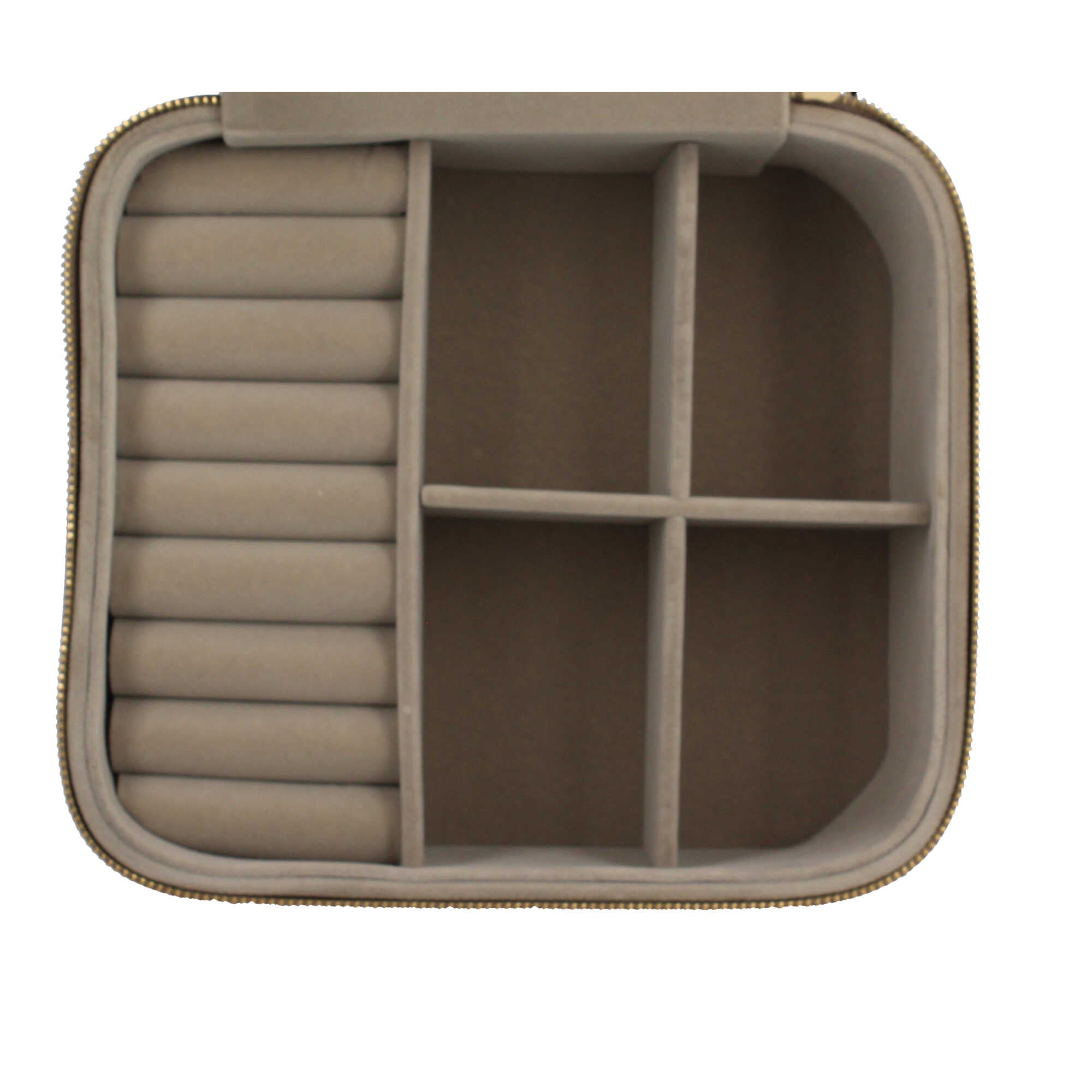 Valentino portagioie rigido in ecopelle con interno vellutato