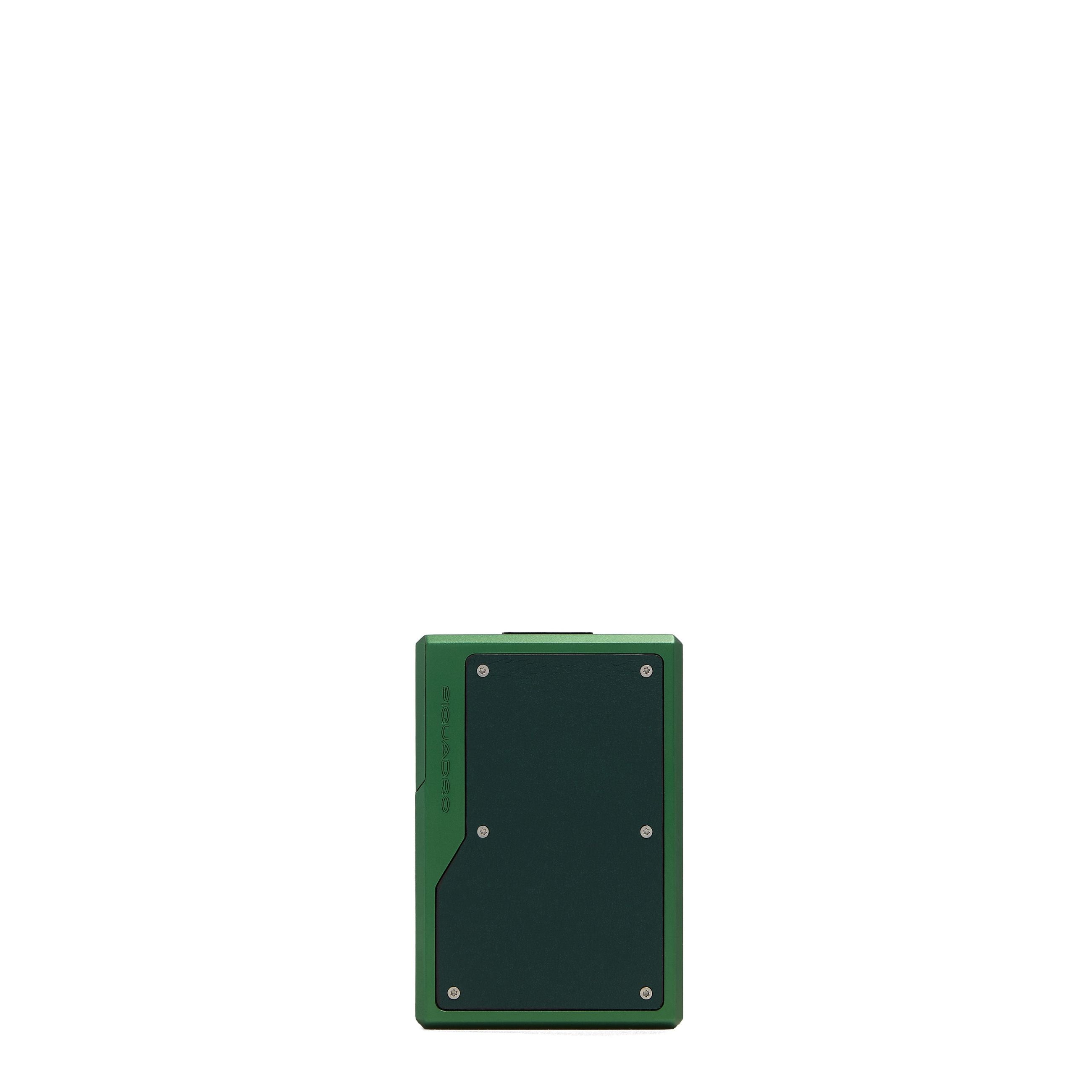Portacarte MagSafe in Alluminio e Pelle con Protezione RFID