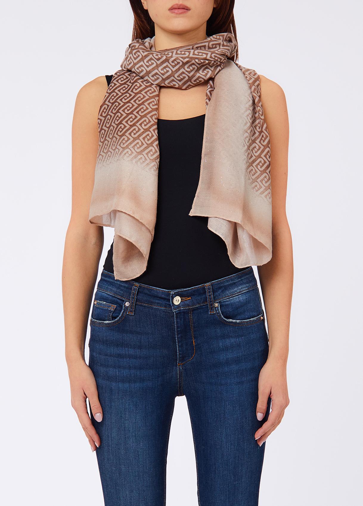 Liu Jo Foulard Donna Grande con Logo Monogram