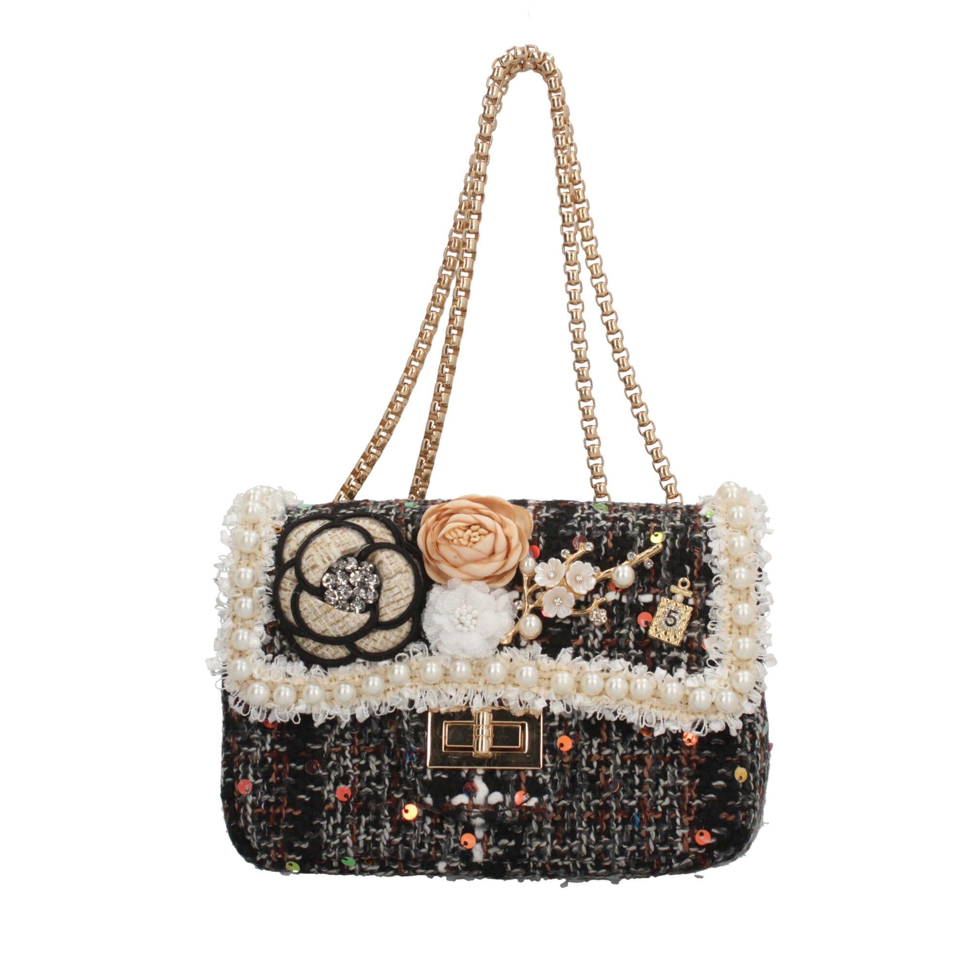 Borsa a tracolla Made in Italy NERO TU | Giò Fashion