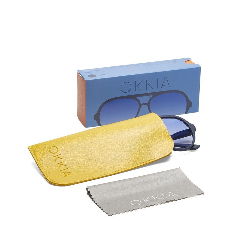 OKKIA Alessio Occhiali da Sole Unisex a Goccia con Protezione UV400