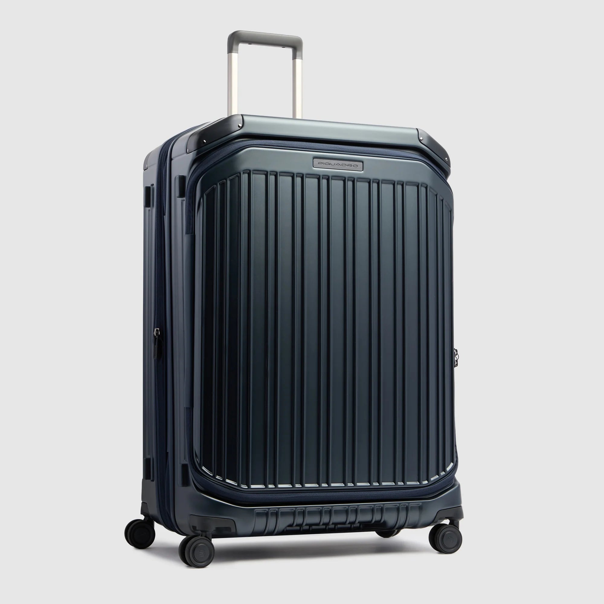 Piquadro Trolley Grande Rigido PQ-Light Beige Opaco Espandibile con 4 Ruote