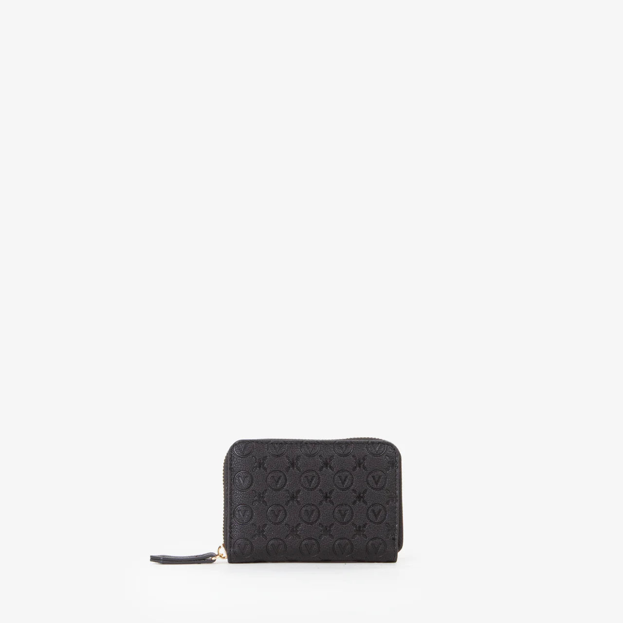 Valentino portafoglio zip around Samba compatto Nero TU | Giò Fashion