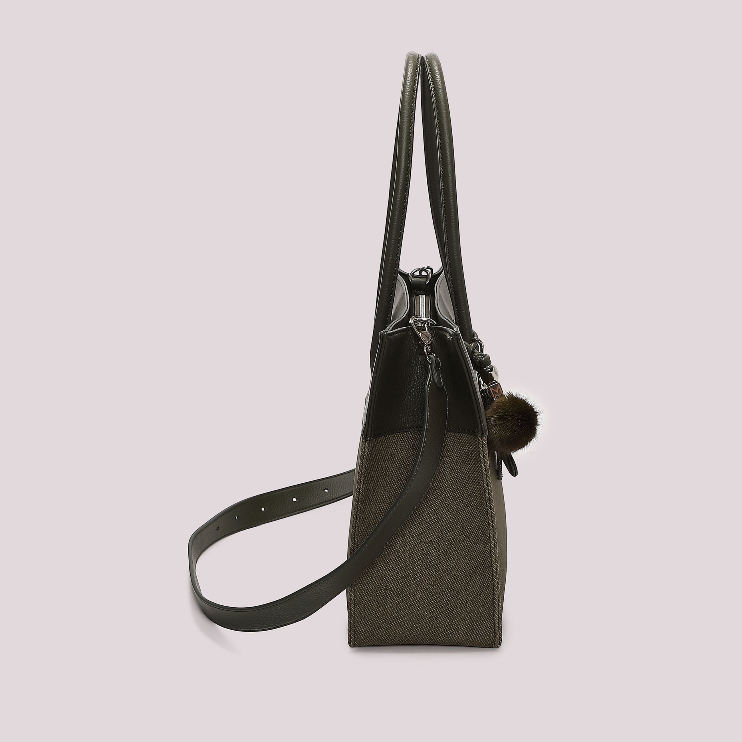 Borsa Tote Donna Mimi Mua con Charm a Cuore