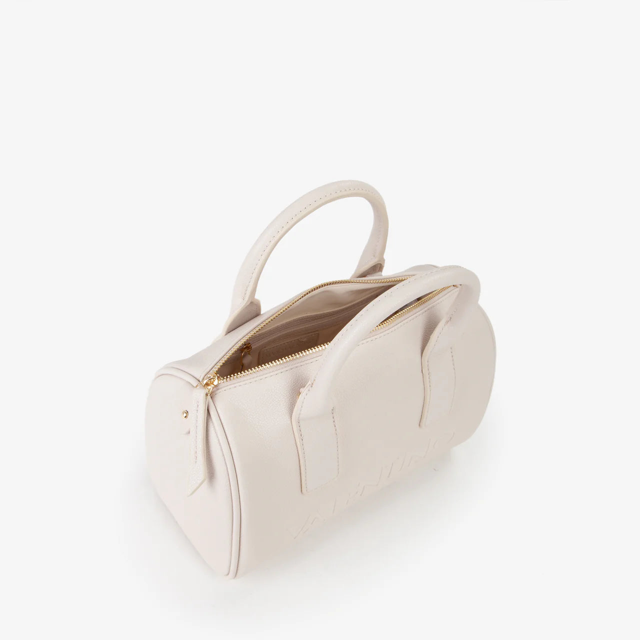 Valentino borsa a mano con tracolla logata regolabile Avorio TU | Giò Fashion