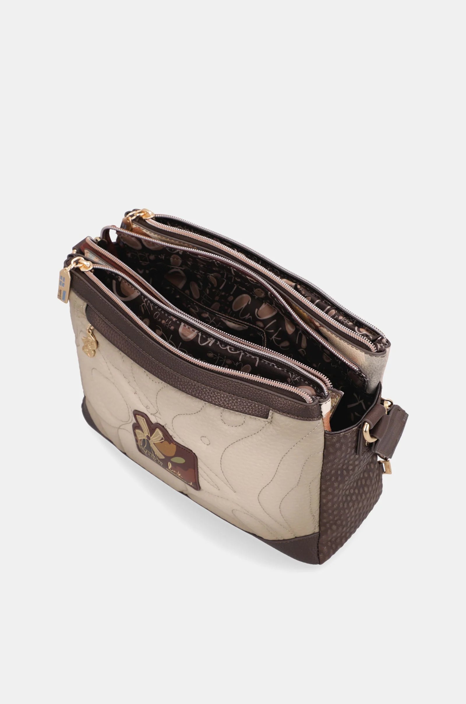 Borsa a Tracolla Donna Anekke con 3 Scomparti