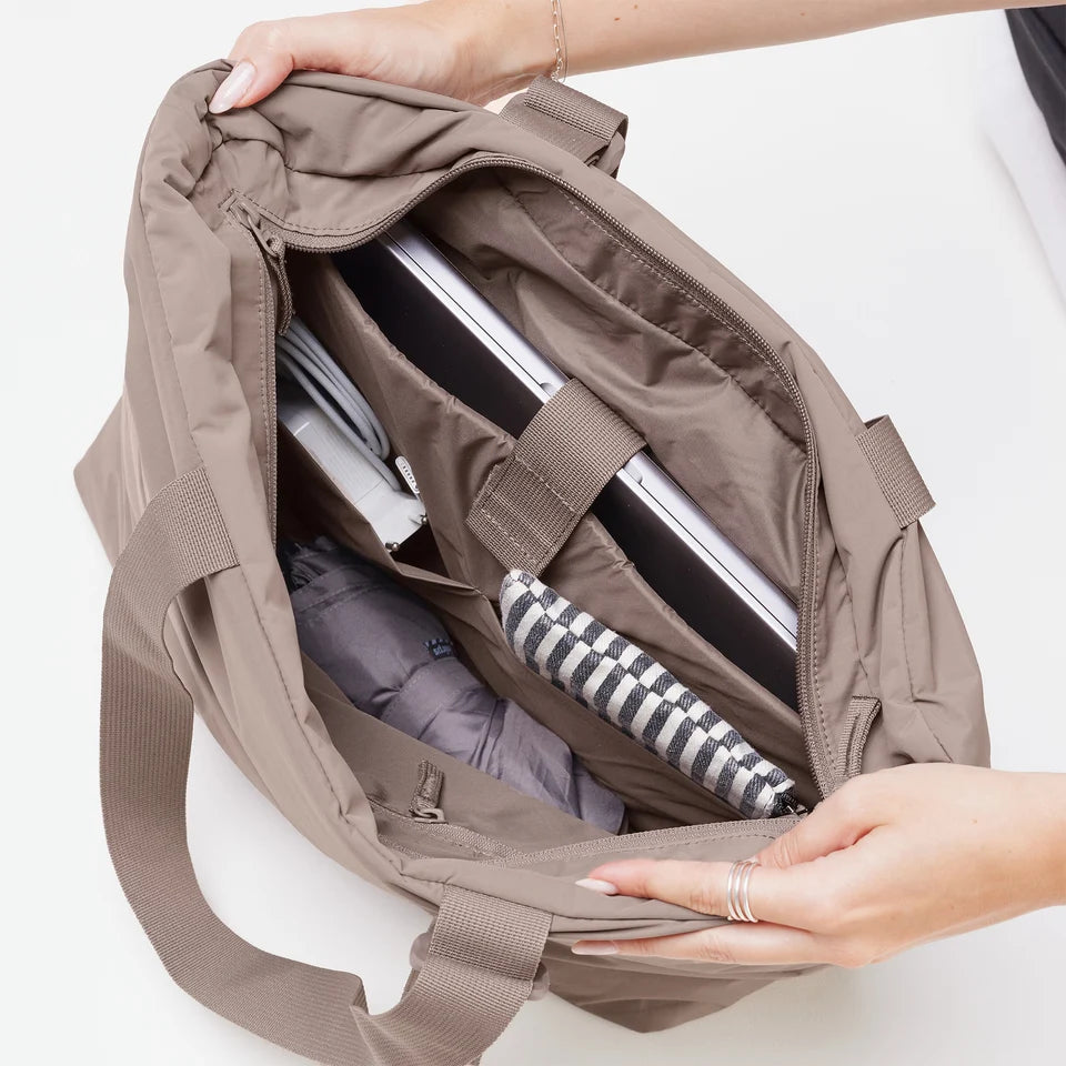 GOT BAG Puffer Tote Bag – Borsa Shopping Imbottita con Scomparto Laptop