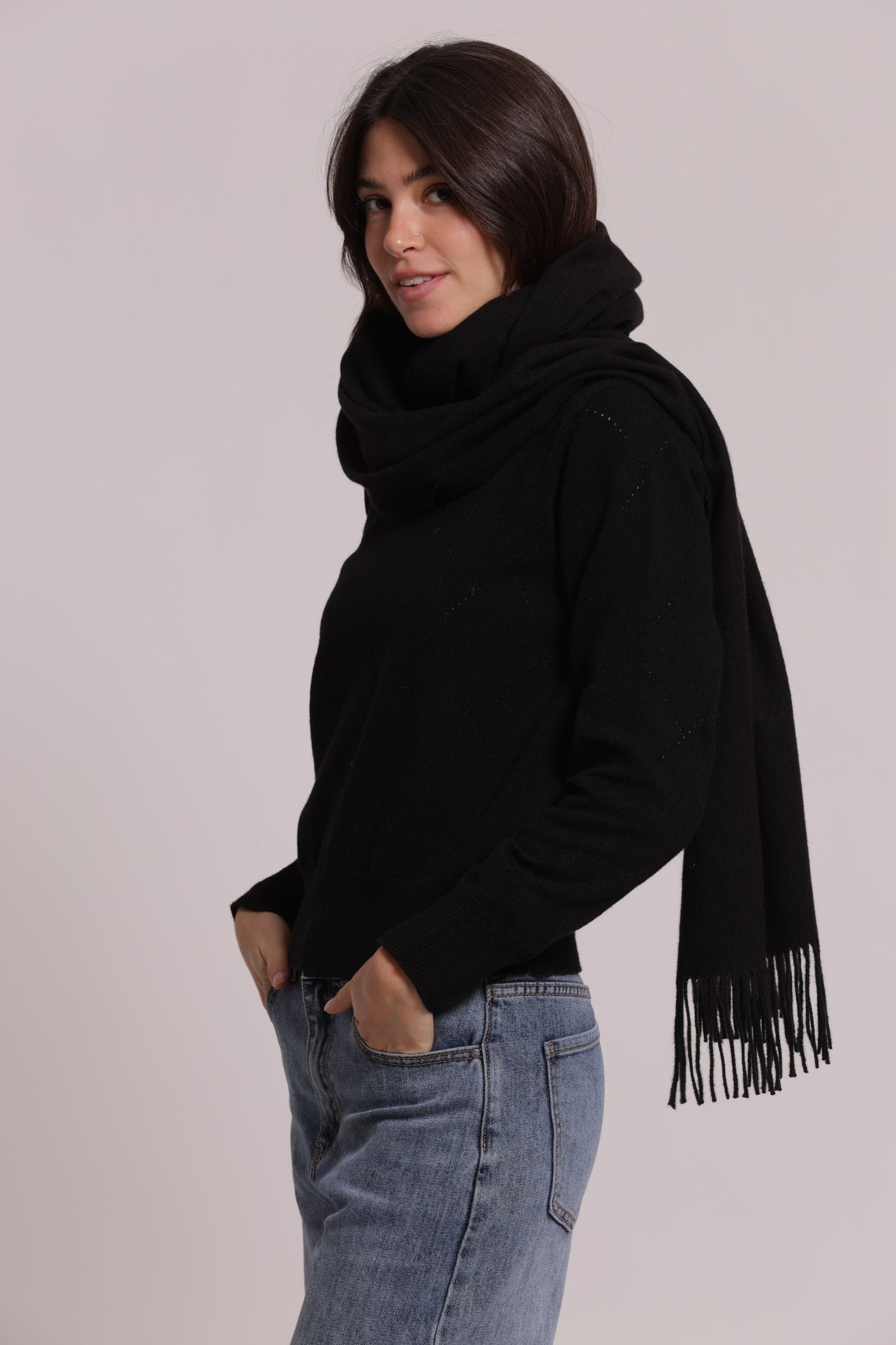 Sciarpa Donna Tinta Unita Mimi Mua