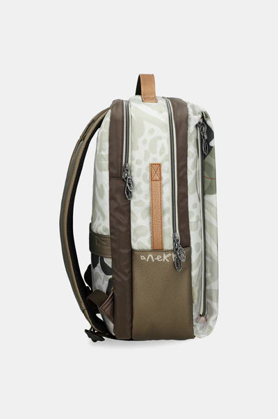Zaino grande Anekke donna da viaggio VERDE TU | Giò Fashion