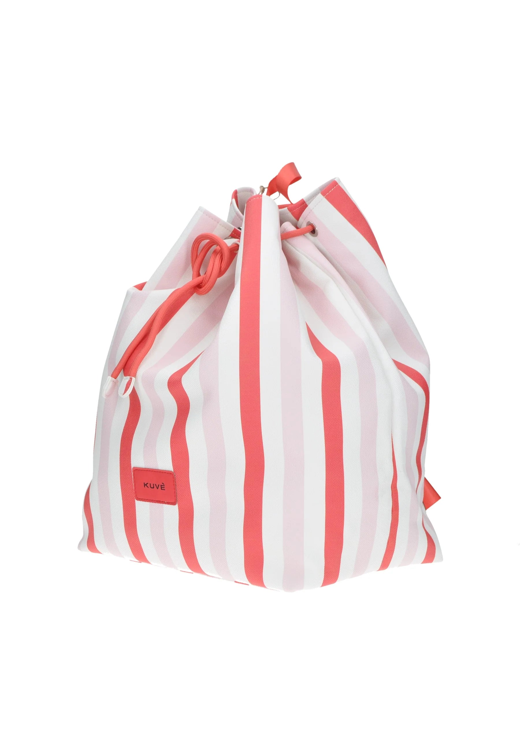 Zaino KUVE con chiusura a coulisse e righe verticali