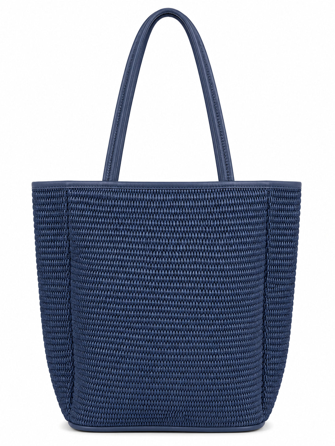 Borsa Mare Shopping Intrecciata Donna con Doppi Manici